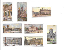 DK50 - CARTES CIGARETTES WILLS - GEMS OF RUSSIAN ARCHITECTURE - PETROGRAD - Autres & Non Classés