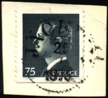 Sweden - Facit #869A Carl XVI Gustaf, 75öre JÄCKVIK - Used Stamps