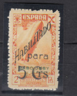 Spain - Cabo Juby - 1938 - Charity  -  Surcharges, Forgery  - MH (e-793) - Kaap Juby