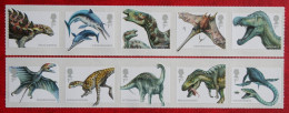 Dinosaurs Dino Mi 3526-3535) 2013 POSTFRIS MNH ** ENGLAND GRANDE-BRETAGNE GB GREAT BRITAIN - Unused Stamps