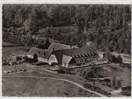 39082701 - Siegburg. Autobahn-Rasthaus Gelaufen, 1955. Leichter Stempeldurchdruck, Kleiner Knick Unten Links, Sonst Gut - Siegburg