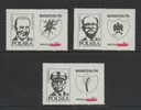 POLAND SOLIDARNOSC COMMUNIST MAGNATES SET OF 3 (SOLID1214C/0633) - Viñetas Solidarnosc