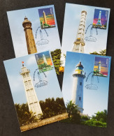 Vietnam Lighthouses 2013 Palm Tree Sea Lighthouse (maxicard) - Vietnam