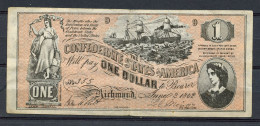 1862 BILLET 1 DOLLAR BATEAU - Otros & Sin Clasificación