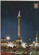 London - Nelson's Column And Trafalgar Square By Night - Trafalgar Square