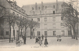 CARTE POSTALE ORIGINALE ANCIENNE : VILLEJUIF LA MAIRIE ANIMEE  VAL DE MARNE (94) - Villejuif