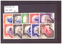 URSS - No Michel 513-522 OBLITERE  - COTE: 60 € - !!!NO PAYPAL!! - Used Stamps