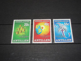 ANTILLEN SERIE  548-550   POSTRIS ( MNH) - Curaçao, Antille Olandesi, Aruba