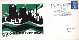 UK, GB, Great Britain, National Rally Of Boats, Cambridge 1973 - Brieven En Documenten