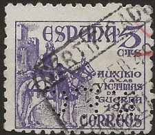 Espagne N°784 Perforré (ref.2) - Usados