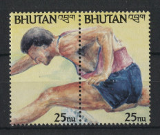 Bhutan - 1992 Summer Olympics Barcelona Pair MNH__(TH-23985) - Bhutan