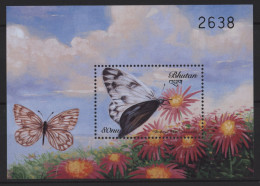 Bhutan - 1999 Butterflies Block (1) MNH__(TH-26797) - Bhutan