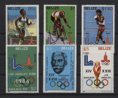 Belize - 1981 History Of The Olympic Games MNH__(TH-24567) - Belize (1973-...)