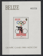 Belize - 1979 Moscow Block (2) MNH__(TH-24098) - Belize (1973-...)