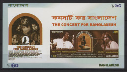 Bangladesh - 2015 Concert For Bangladesh Block IMPERFORATE MNH__(TH-25483) - Bangladesch