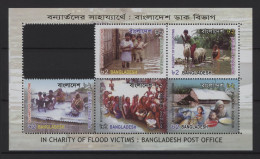 Bangladesh - 2007 Flood Relief Block MNH__(TH-25448) - Bangladesch