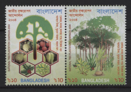 Bangladesh - 2003 National Reforestation Campaign Pair MNH__(TH-25440) - Bangladesh