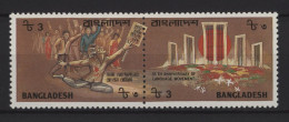 Bangladesh - 1987 Bengali Language Movement Pair MNH__(TH-25526) - Bangladesch