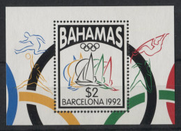 Bahamas - 1992 Summer Olympics Barcelona Block MNH__(TH-23907) - Bahama's (1973-...)