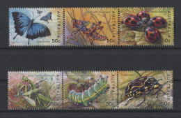 Australia - 2003 Insects Strips MNH__(TH-24771) - Neufs