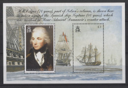 Ascension - 2006 Battle Of Trafalgar (I) Block MNH__(TH-26552) - Ascension