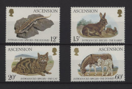 Ascension - 1983 Animals Introduced By Man MNH__(TH-25202) - Ascension