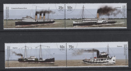 Argentina - 2006 Inland Waterway Vessels Pairs MNH__(TH-26471) - Unused Stamps