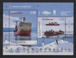 Argentina - 2019 Marambio Antarctic Station Block (1) MNH__(TH-26024) - Blocks & Sheetlets