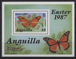 Anguilla - 1987 Butterflies Block MNH__(TH-26765) - Anguilla (1968-...)