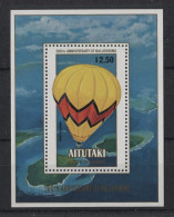 Aitutaki - 1983 200 Years Of Aviation Block MNH__(TH-24129) - Aitutaki