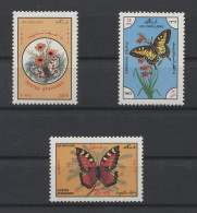 Afghanistan - 1983 Butterflies MNH__(TH-24743) - Afghanistan