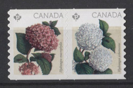 Canada - 2016 Hydrangeas Self-adhesive MNH__(TH-24613) - Unused Stamps