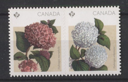 Canada - 2016 Hydrangeas Booklet Stamps MNH__(TH-24612) - Unused Stamps
