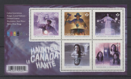 Canada - 2016 Ghosts Block MNH__(TH-24619) - Blocks & Sheetlets