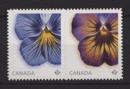 Canada - 2015 Pansies Booklet Stamps MNH__(TH-24591) - Ongebruikt