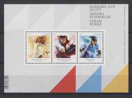 Canada - 2014 Winter Athletes Block MNH__(TH-24678) - Blocks & Sheetlets