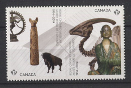 Canada - 2014 100 Years Ontario Museum Self-adhesive MNH__(TH-24684) - Unused Stamps