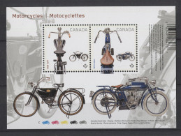 Canada - 2013 Canadian Light Motorcycles Block MNH__(TH-24668) - Blocks & Sheetlets