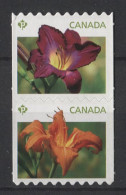 Canada - 2012 Daylilies Self-adhesive MNH__(TH-24642) - Unused Stamps