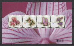 Canada - 2010 Orchids Block MNH__(TH-24734) - Blocchi & Foglietti