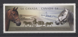 Canada - 2009 Horses Self-adhesive MNH__(TH-24729) - Ungebraucht