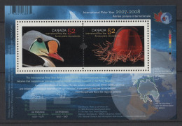 Canada - 2007 International Polar Year Block MNH__(TH-24703) - Hojas Bloque