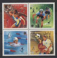 Canada - 1999 Pan American Sports Games Block Of Four MNH__(TH-24903) - Blocks & Sheetlets