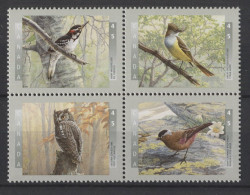 Canada - 1998 Birds Block Of Four MNH__(TH-24900) - Blokken & Velletjes