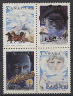 Canada - 1997 Folk Tales Block Of Four MNH__(TH-25020) - Blocchi & Foglietti