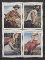 Canada - 1992 Legendary Heroes Block Of Four MNH__(TH-25021) - Blocks & Sheetlets