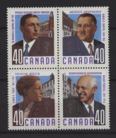 Canada - 1991 Medics Block Of Four MNH__(TH-25179) - Blokken & Velletjes