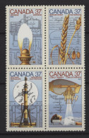 Canada - 1988 Science And Technology Block Of Four MNH__(TH-25155) - Blocks & Kleinbögen