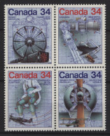 Canada - 1986 Inventions Block Of Four MNH__(TH-25146) - Blocks & Sheetlets