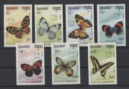 Cambodia - 1989 Butterflies MNH__(TH-24913) - Kambodscha